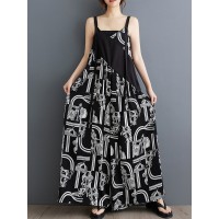 Guzeyina Women’s Casual Loose Summer Stripe Jumpsuit – Lightweight and Stylish for Warm Weather